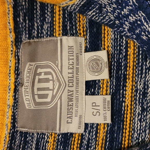 Nwot OLD TIME HOCKEY St. Louis Blues quarter zip size S - Picture 4 of 5